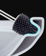 Toilet cleaning brush set round-bottomed toilet brush - Image 2