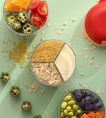 Portable Baby Food Storage Box Essential Cereal Infant Milk Powder Box Toddler Kids Snacks Container