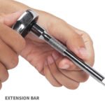 Car Repair Tool 46pcs Inch Socket Set Car Repair Tool Ratchet Torque Wrench Combo Tools Kit Auto Repairing Tool Set - Image 3