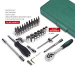 Car Repair Tool 46pcs Inch Socket Set Car Repair Tool Ratchet Torque Wrench Combo Tools Kit Auto Repairing Tool Set - Image 5