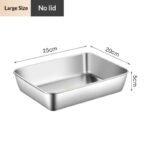 Stainless Steel Food Storage Container With Lid Airtight Container - Image 6