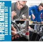 118-Piece Magnetic Screwdriver Set Professional Repair Tool Kit Ideal For Home Improvement And Automotive Maintenance - Image 6