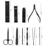 18-Piece Nail Clippers Trimming Tool Set Manicure Set Pedicure Kit Nail Clippers  Professional - Image 3