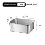 Stainless Steel Food Storage Container With Lid Airtight Container - Image 4