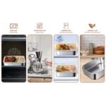 PUCOHOUSE Stainless Steel Food-Grade Storage Containers, Square Freezer And Refrigerator Organizers, Office Lunch Boxes - Image 5