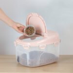 Pet Food Cans, Cat Food Storage And Storage, Dog Food Storage Buckets - Image 4