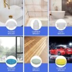 7 In 1 Wireless Electric Cleaning Brush Multifunctional Adjustable Handled Cleaning Brush For Kitchen Bathroom Fish Tank - Image 4