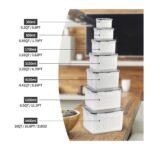 Double-layer Draining Plastic Food Storage Container Set - Image 8