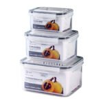 Double-layer Draining Plastic Food Storage Container Set - Image 5