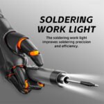 Mini Digital Display Electric Soldering Iron Portable Wireless Home Appliance Repair Tool Kit Package - Image 5