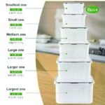 Double-layer Draining Plastic Food Storage Container Set - Image 2