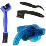 Bicycle Cleaning Tool Set Large Bristle Scrub Chain Cleaner Small Brush - Image 2