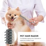 Pet Hair Trimmer For Precision Haircuts And Grooming  Electric Razor 4 AA Batteries Are Required For Use Without Batteries - Image 4