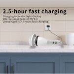 7 In 1 Wireless Electric Cleaning Brush Multifunctional Adjustable Handled Cleaning Brush For Kitchen Bathroom Fish Tank - Image 3