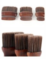 Hair Brush Hairdressing Tools Solid Wood Soft Hair Beard Brush - Image 2