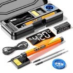Mini Digital Display Electric Soldering Iron Portable Wireless Home Appliance Repair Tool Kit Package - Image 3